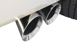 GMC Yukon Performance Exhaust - Single Side - CORSA Performance - Cat Back Sport - Polished - `15-`20